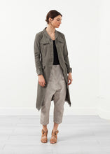 Load image into Gallery viewer, Long Military Jacket